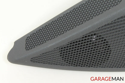 03-09 MERCEDES W211 E500 E320 FRONT RIGHT TWEETER SPEAKER COVER BLACK OEM