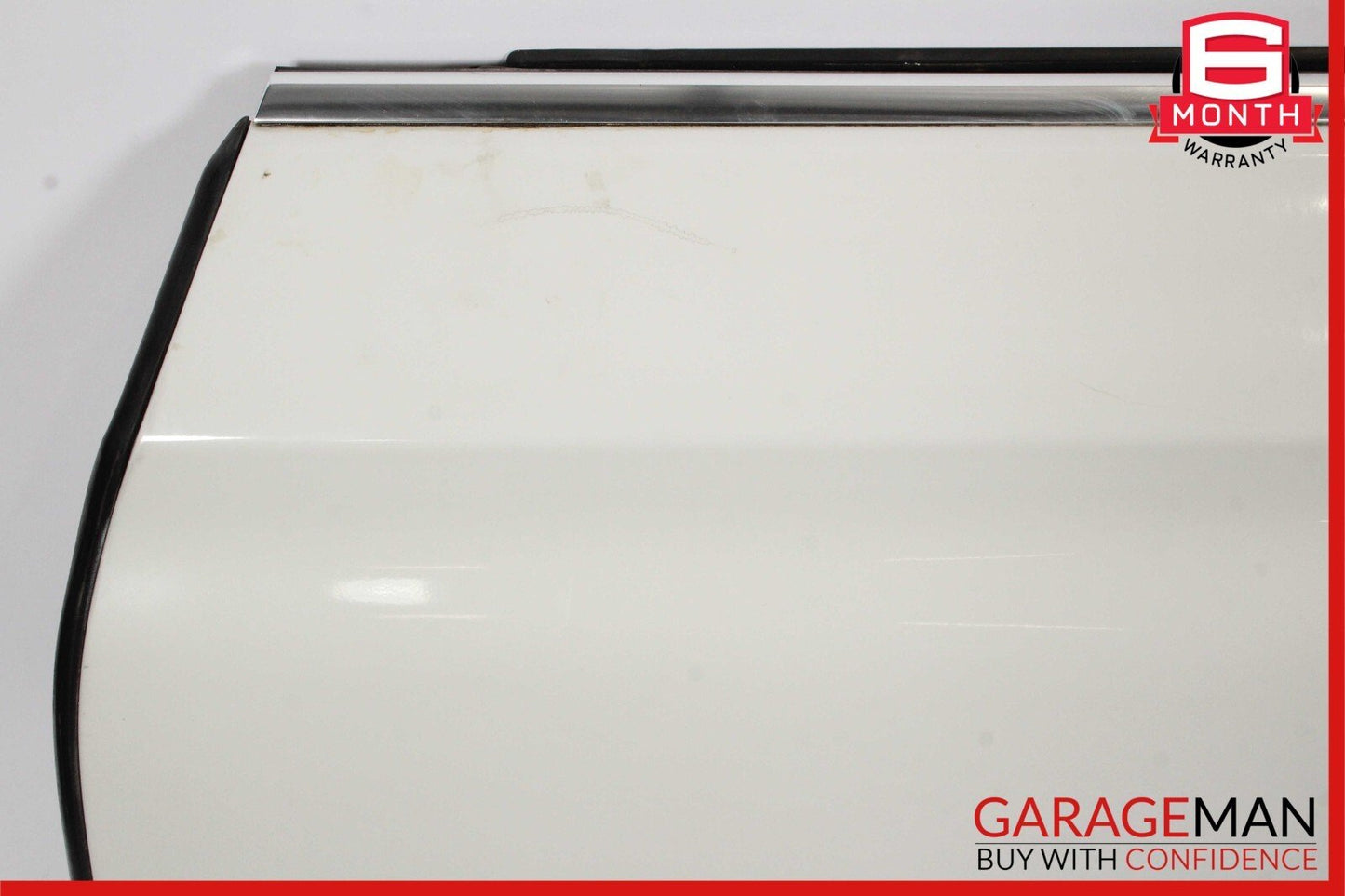 13-19 BMW 650i F06 Rear Left Driver Side Door Exterior Shell White OEM