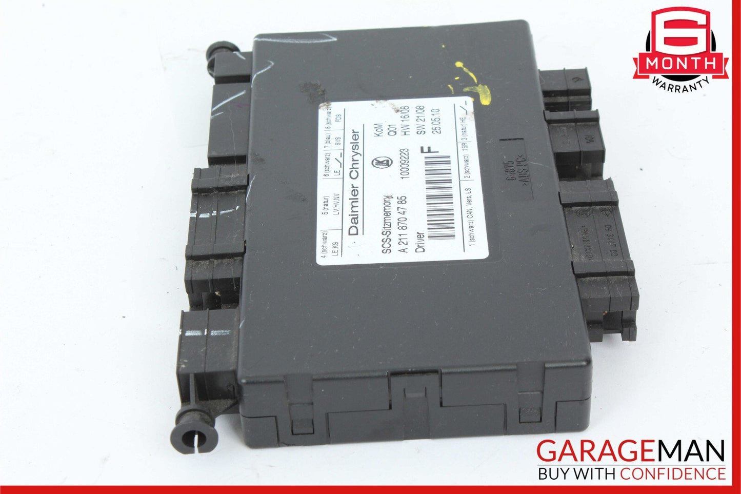 03-12 Mercedes GL450 SLK350 E350 ML500 Front Left Side Seat Control Module Unit