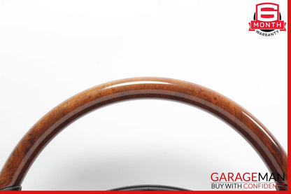 07-10 Mercedes W221 S550 Driver Steering Wheel w/Paddle Shifters Designo Wood