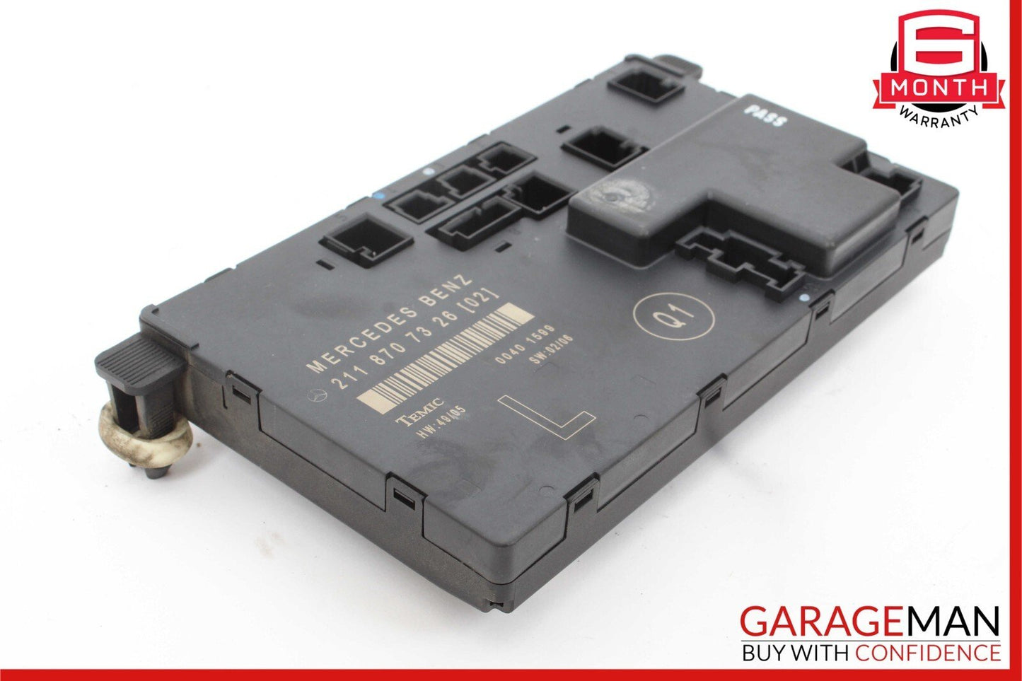 03-09 Mercedes W211 E550 E350 Front Left Driver Side Door Control Module Unit