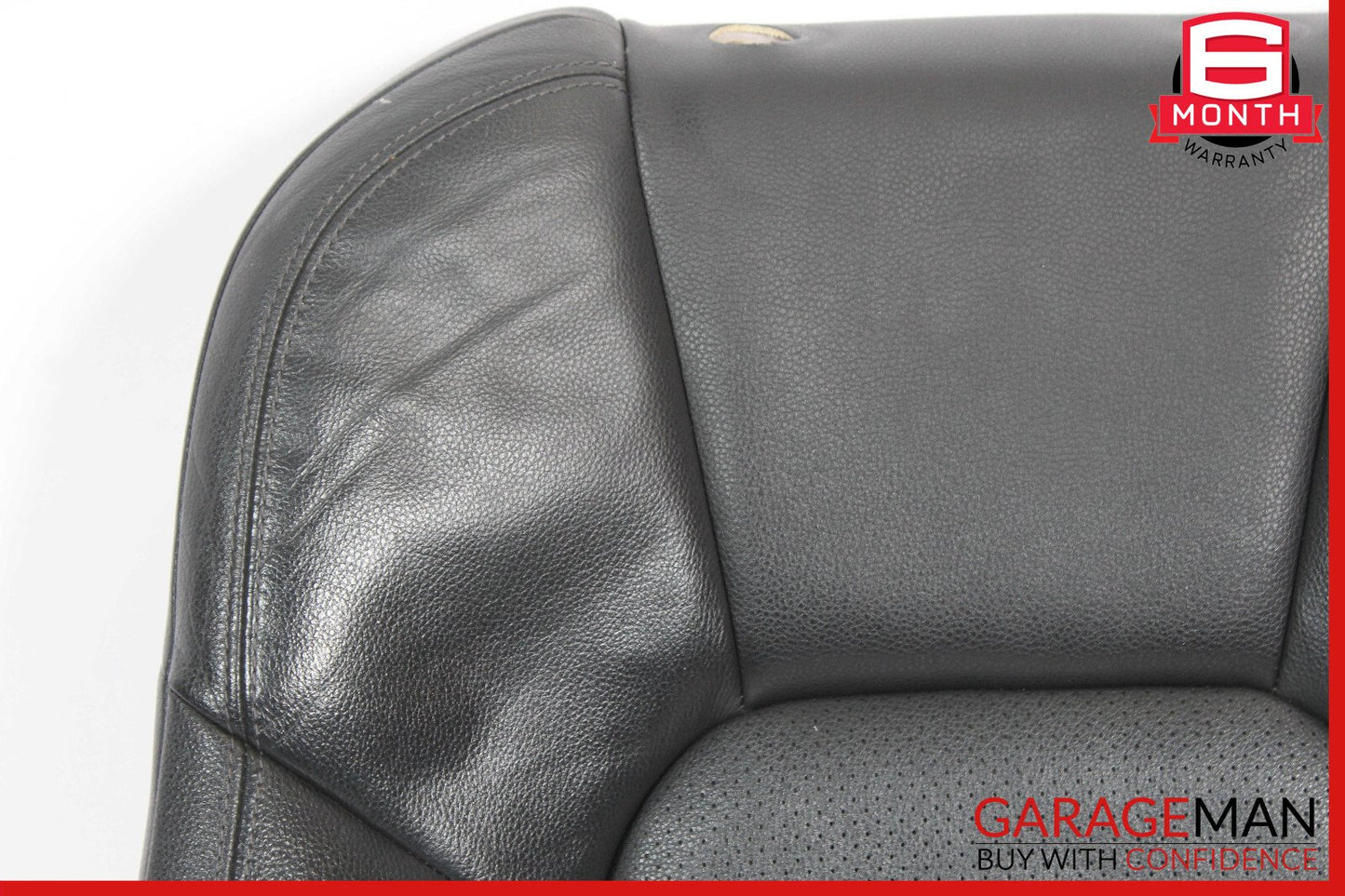 11-17 Porsche Cayenne 958 Front Left Top Upper Seat Cushion Cover Black