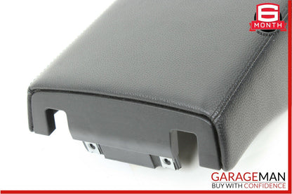 03-06 Mercedes R230 SL500 Center Console Rear Lid Cover Panel Leather Black OEM