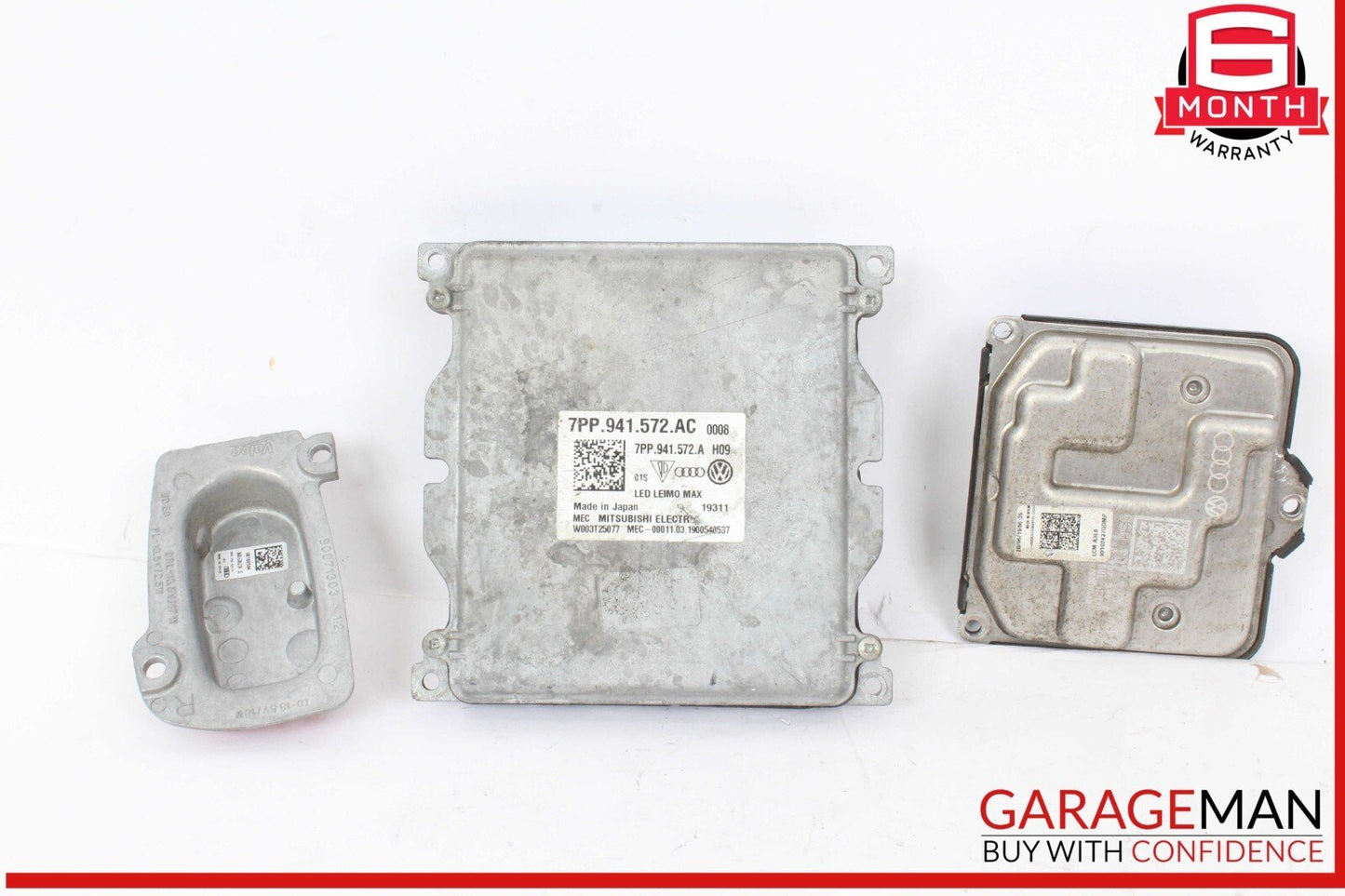 17-20 Audi S3 A3 Headlight Lamp Ballast Control Module DRL Bulb Module OEM