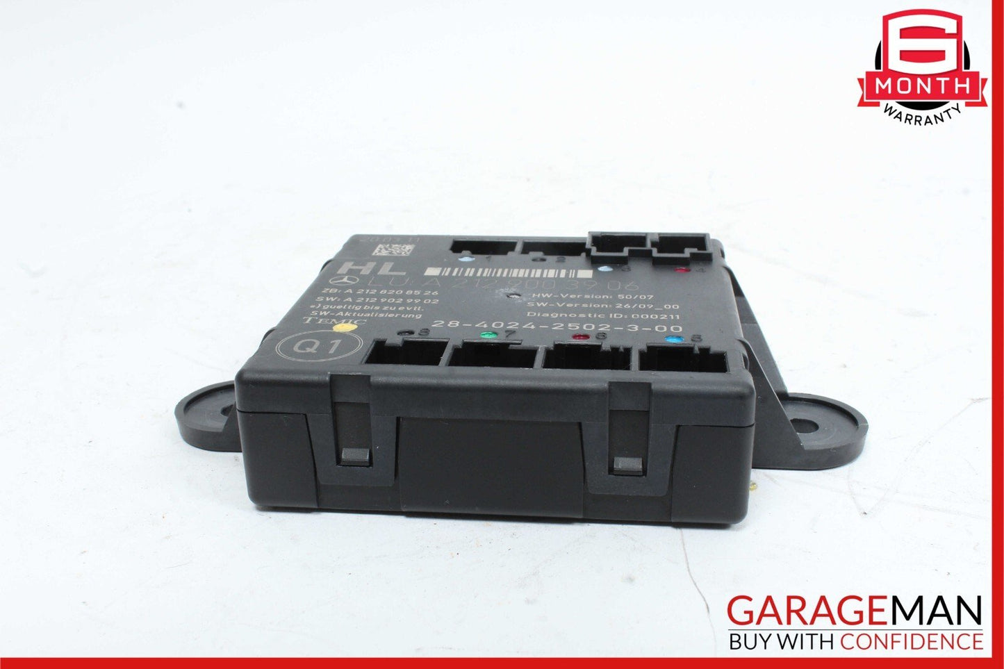 08-14 Mercedes W204 C300 4MATIC Rear Left Side Door Control Module Unit OEM