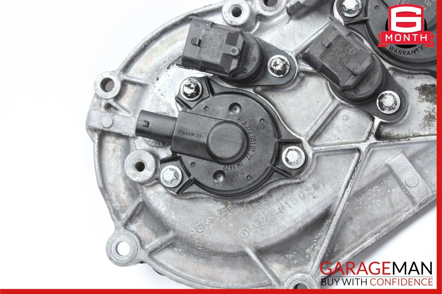 Mercedes E550 R350 E350 C230 Front Left Engine Timing Chain Valve Cover Plate