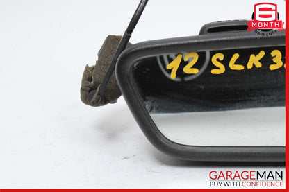 12-20 Mercedes R172 SLK350 SLK250 SLC300 Interior Rear View Mirror Black OEM
