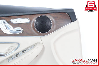 15-21 Mercedes W205 C300 C350e Front Left Side Interior Door Panel OEM