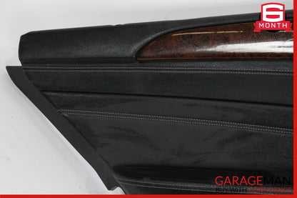 12-15 Mercedes W166 ML350 ML550 Rear Left Side Interior Door Panel Assy OEM