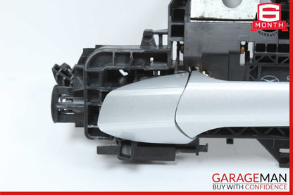 09-15 Mercedes X204 GLK350 Rear Left Driver Side Exterior Door Handle Silver OEM
