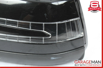 12-14 Mercedes W204 C250 C63 AMG Front Left Side Mirror Rear View Door Black OEM
