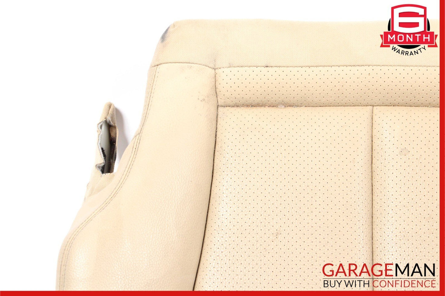 07-09 Mercedes W211 E350 E550 Front Right Side Lower Bottom Seat Cushion Beige