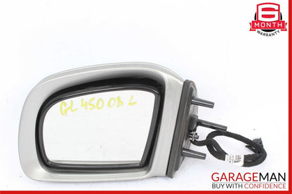 07-08 Mercedes GL450 GL320 Front Left Side Mirror Door Rear View Cubanite Silver