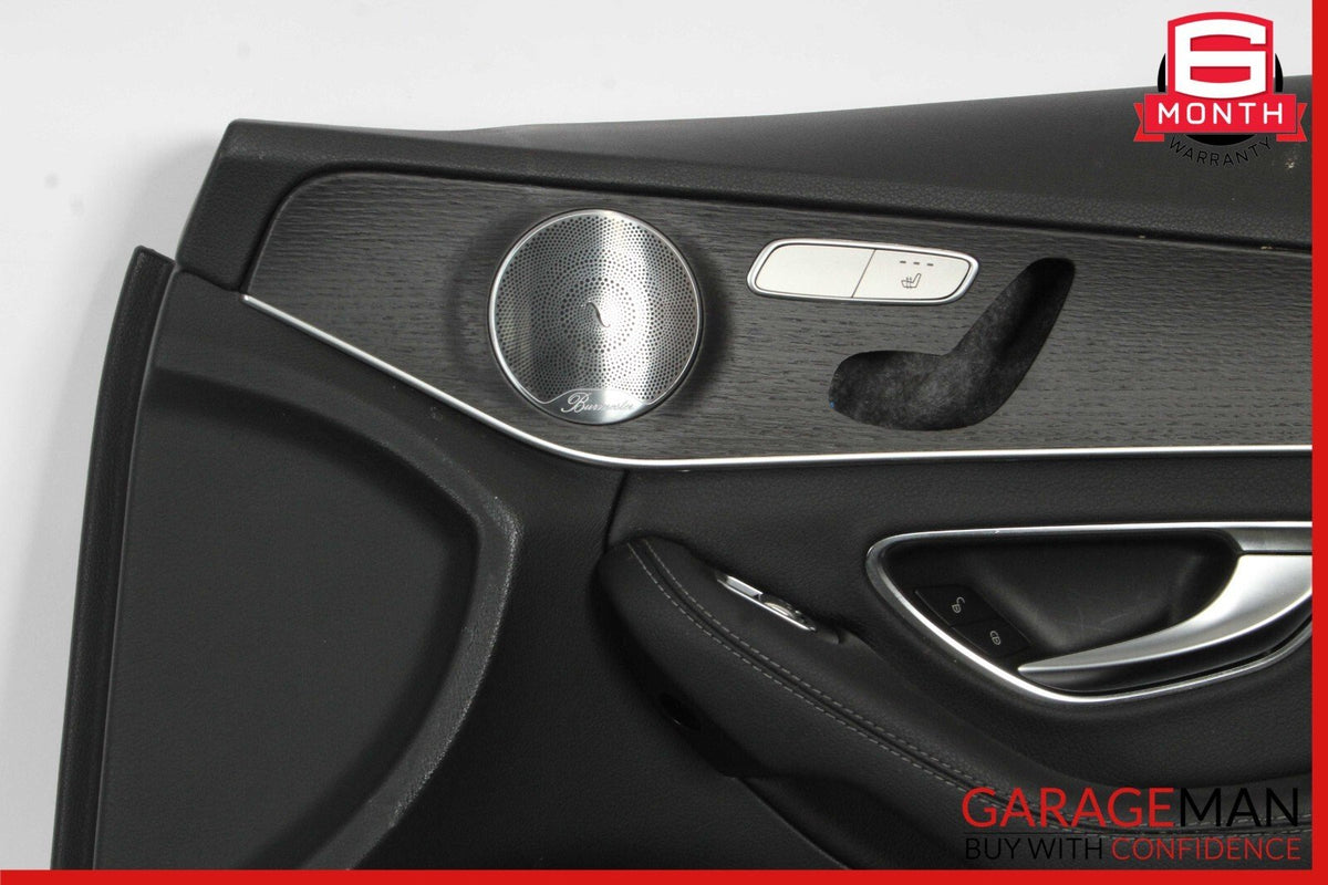 15-20 Mercedes W205 C300 C43 AMG Front Right Side Interior Door Panel Cover OEM