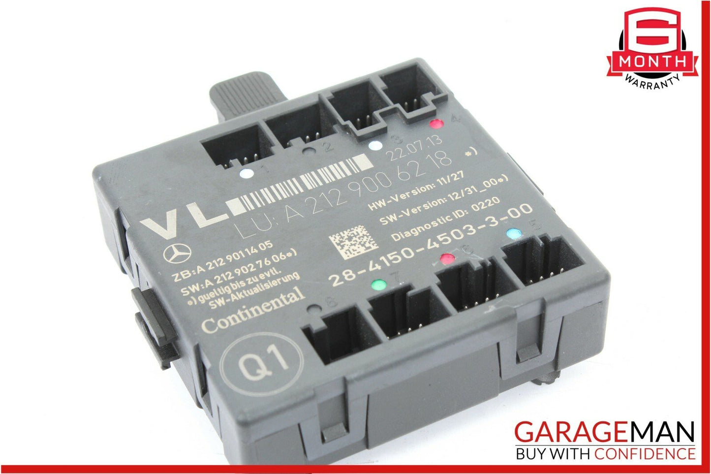 08-14 Mercedes W204 C250 C350 Front Left Door Control Module 2129006218 OEM