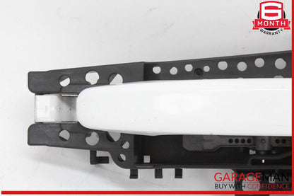 09-16 Audi A4 A5 Front Left Driver Side Exterior Door Handle White 8T1837885A
