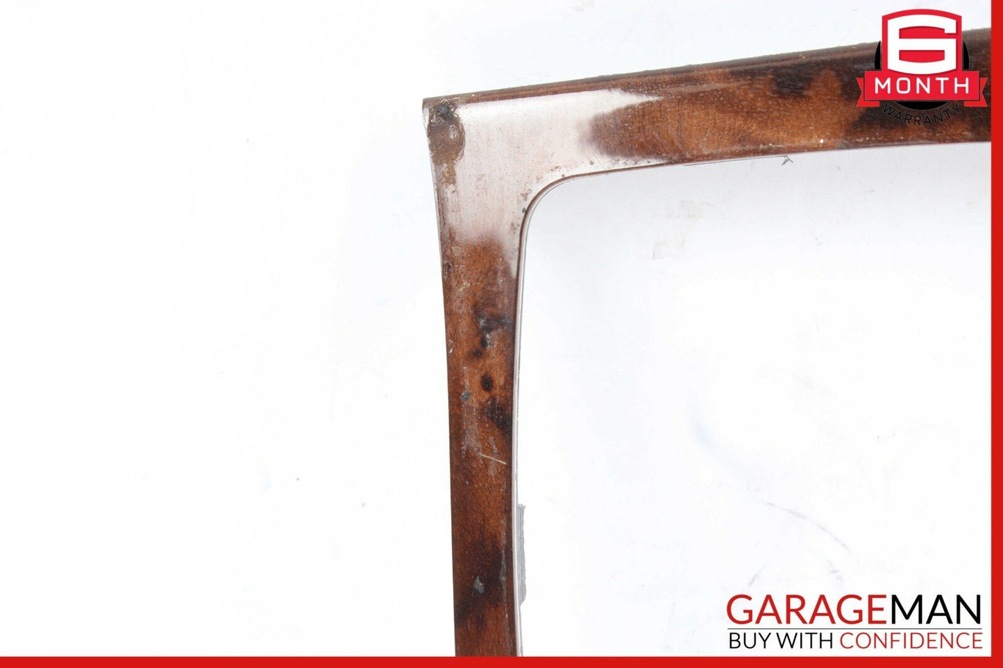 08-15 Mercedes W204 C250 E350 Center Console Shift Shifter Trim Bezel Wood