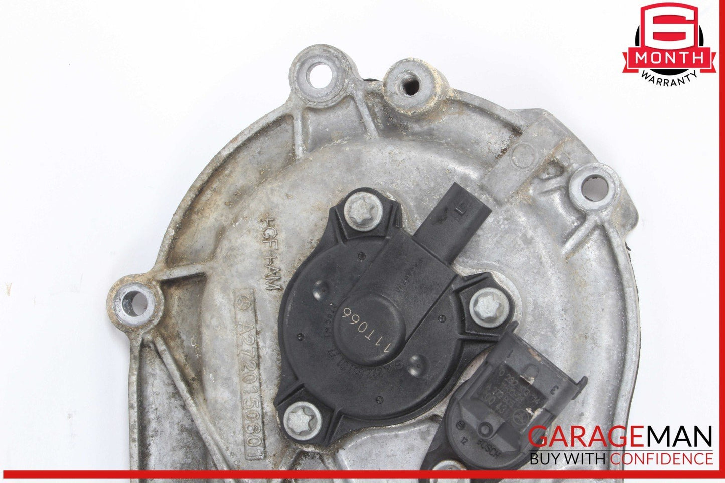 05-13 Mercedes W212 E350 S550 Front Right Engine Timing Chain Cover Plate OEM