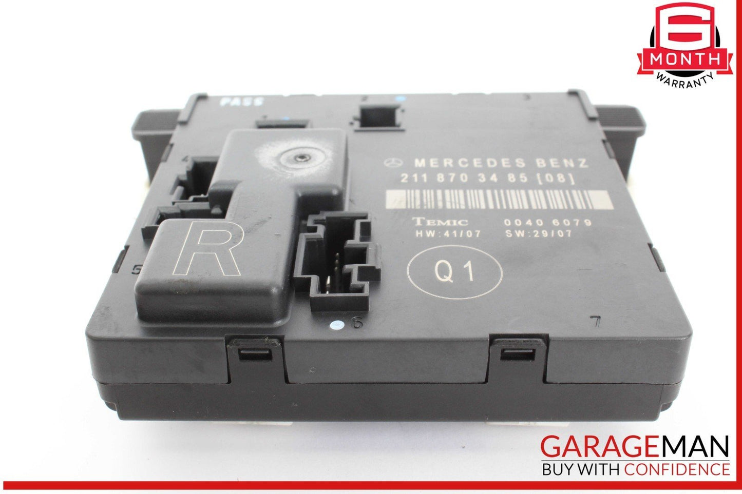 07-09 Mercedes W211 E550 E350 Rear Right Side Door Control Module 2118703485 OEM