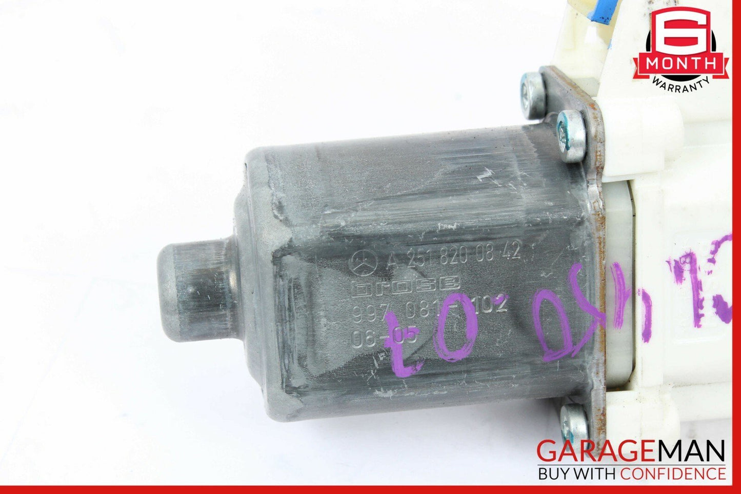 06-13 Mercedes GL450 R320 ML350 Front Right Door Window Regulator Motor Unit