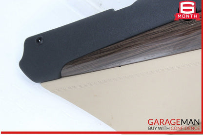 12-15 BMW X1 Rear Left Driver Side Interior Door Trim Panel OEM