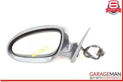 07-09 Mercedes W221 S550 S600 Front Left Side Door Rear View Mirror Gray OEM