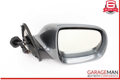 09-15 Audi Q5 Front Right Side Door Rear View Mirror Silver 8R1857410E OEM