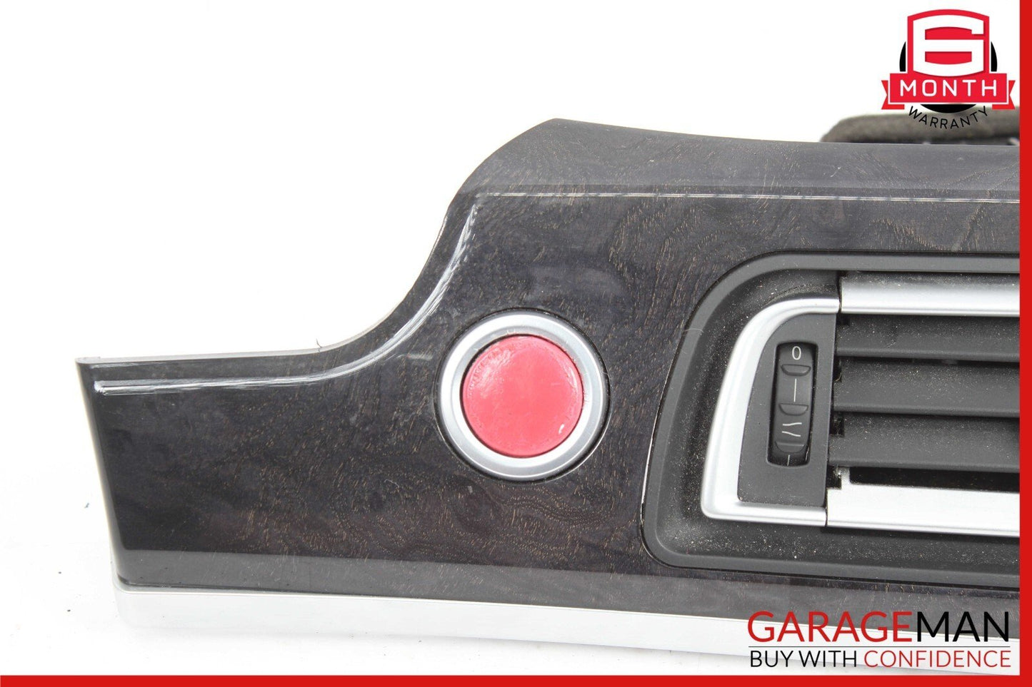 09-15 BMW 750i 750Li F01 F02 Front Center Dash Air Vents AC Heater With Hazard