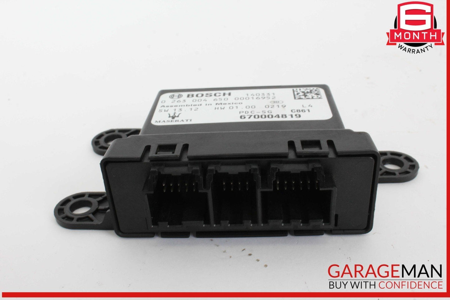 14-18 Maserati Quattroporte Parking Park Sensor Control Module Unit 670004819