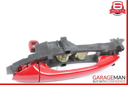 05-07 Mercedes W203 C230 C55 AMG Rear Left Driver Side Exterior Door Handle Red