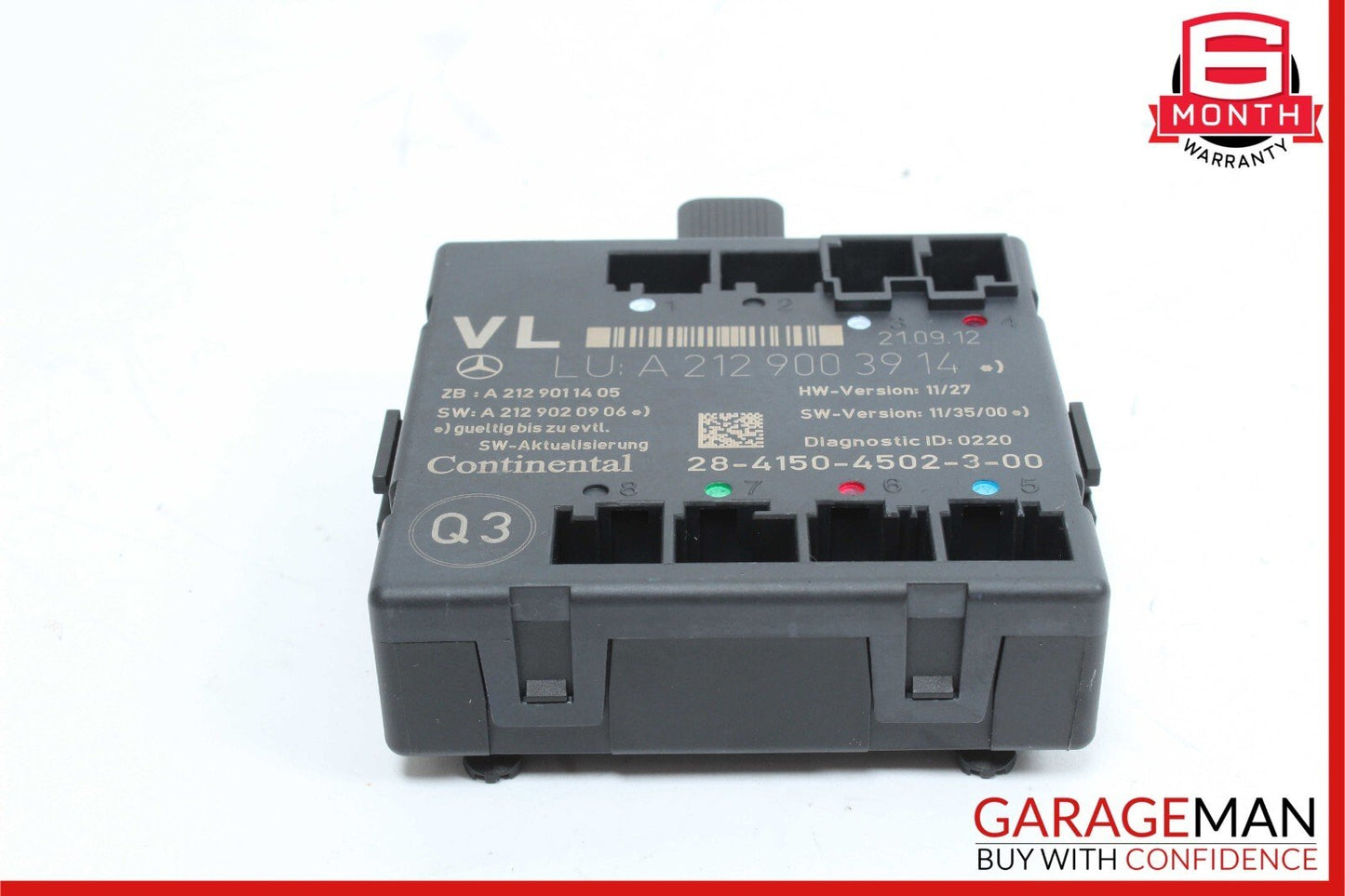 08-18 Mercedes W212 E350 4Matic Front Left Side Door Control Module OEM