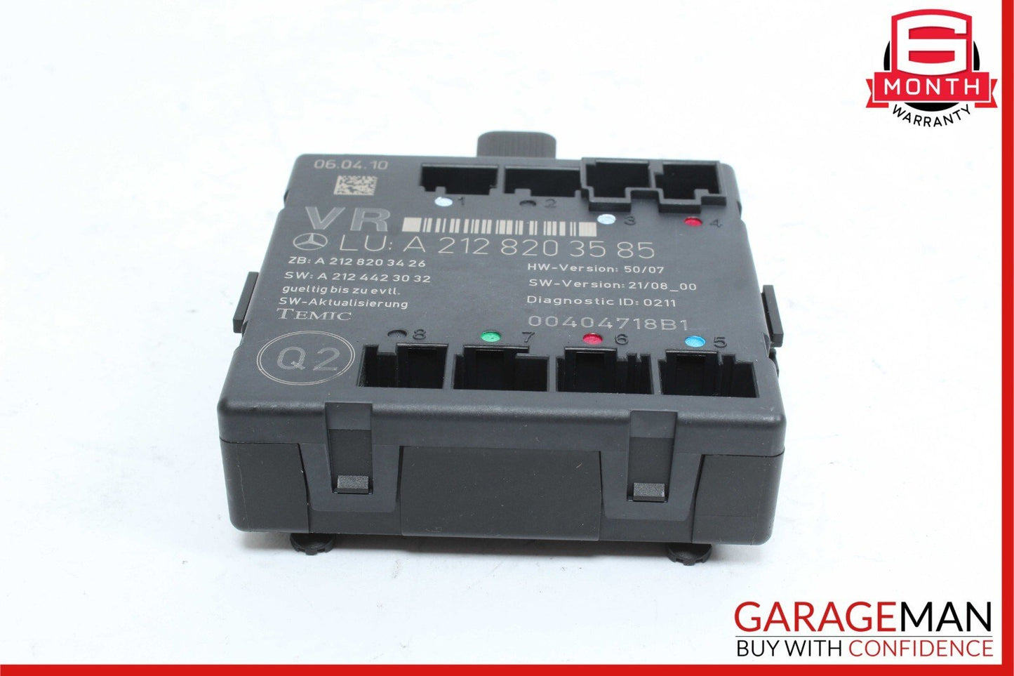 08-12 Mercedes X204 GLK350 C300 E350 Front Right Side Door Control Module OEM