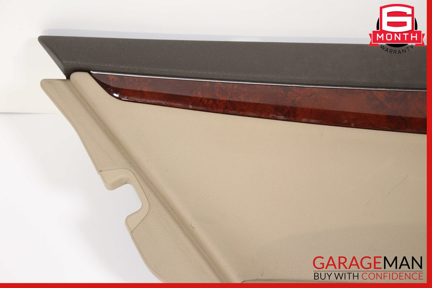 08-14 Mercedes W204 C300 C350 Sedan Rear Left Interior Door Panel Assembly Beige