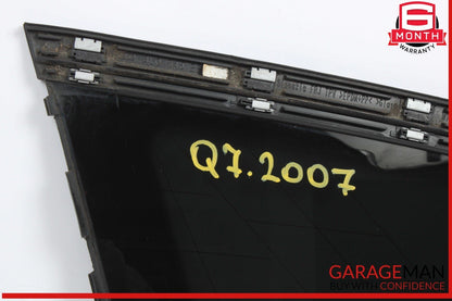 07-15 Audi Q7 Rear Left Driver Side Quarter Window Glass 4L0845299 OEM