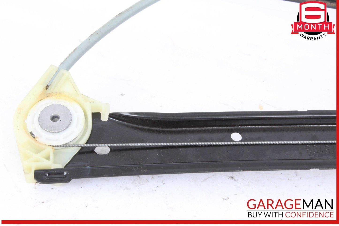 17-24 Audi Q7 Rear Left Driver Side Window Regulator Motor 4M0837461A OEM