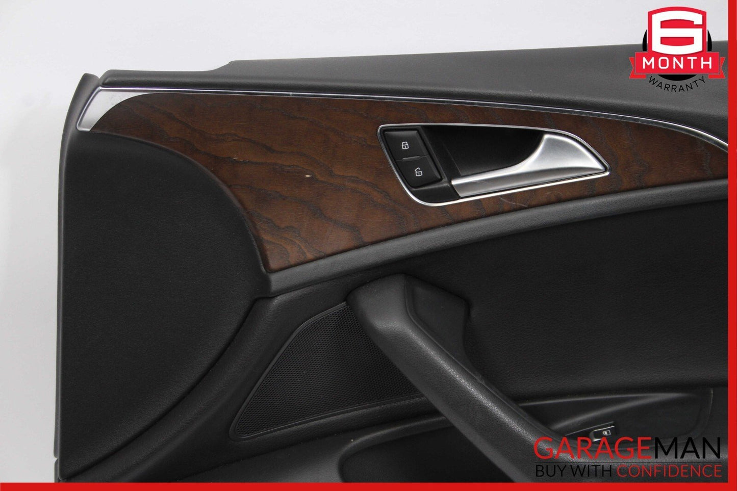 12-15 Audi A6 Front Right Passenger Interior Door Trim Panel Cover Assembly
