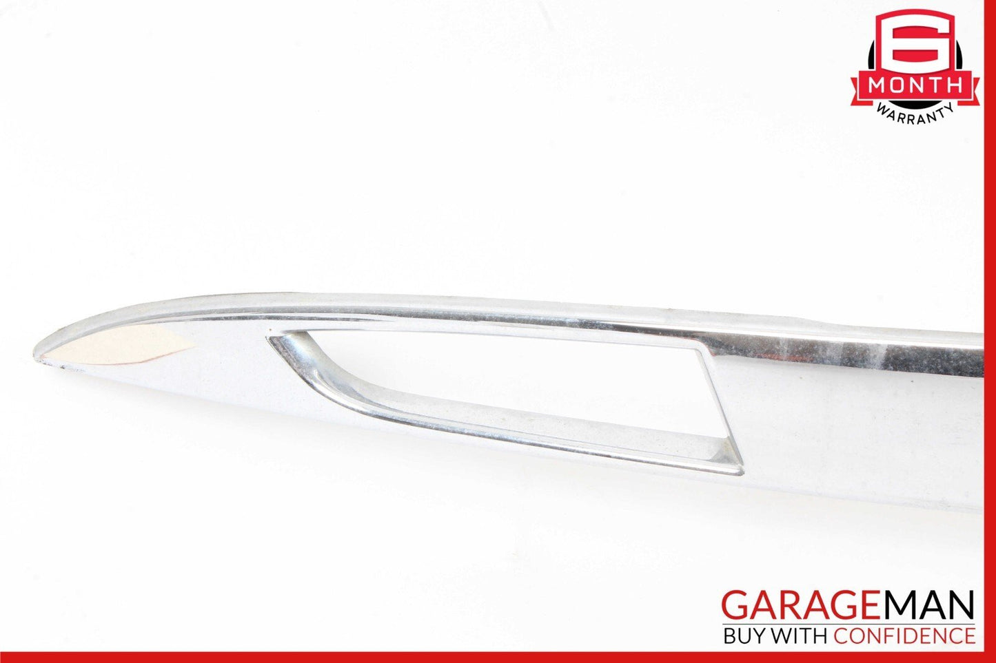 12-20 Tesla Model S Rear Liftgate Trunk Lid Trim Molding Crome w/ Rear Camera