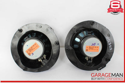 07-09 Mercedes W211 E350 E550 Rear Left & Right Side Door Audio Sound Speakers