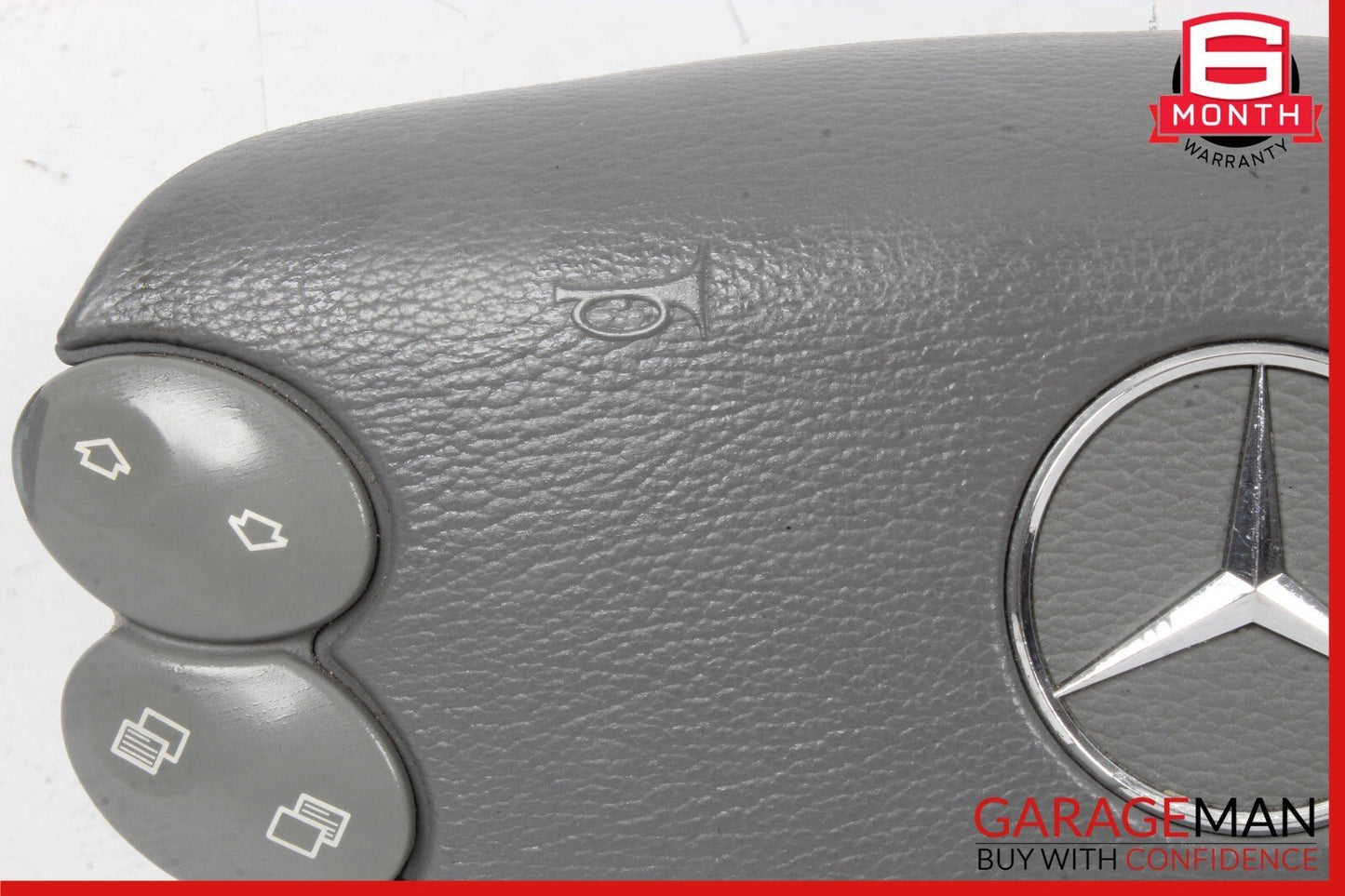 03-12 Mercedes W211 E320 E550 G55 AMG Steering Wheel Airbag Air Bag Brown