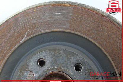 09-18 Audi A6 S4 A4 Rear Left Driver Side Spindle Knuckle Wheel w/ Rotor Disc