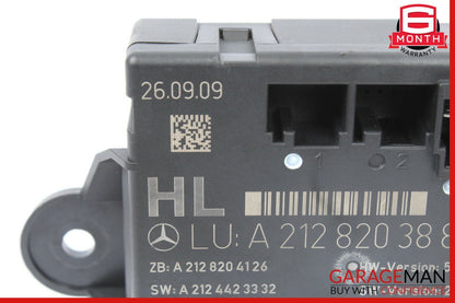 08-15 Mercedes W204 C300 C350 Rear Left Side Door Control Module 2128203885 OEM