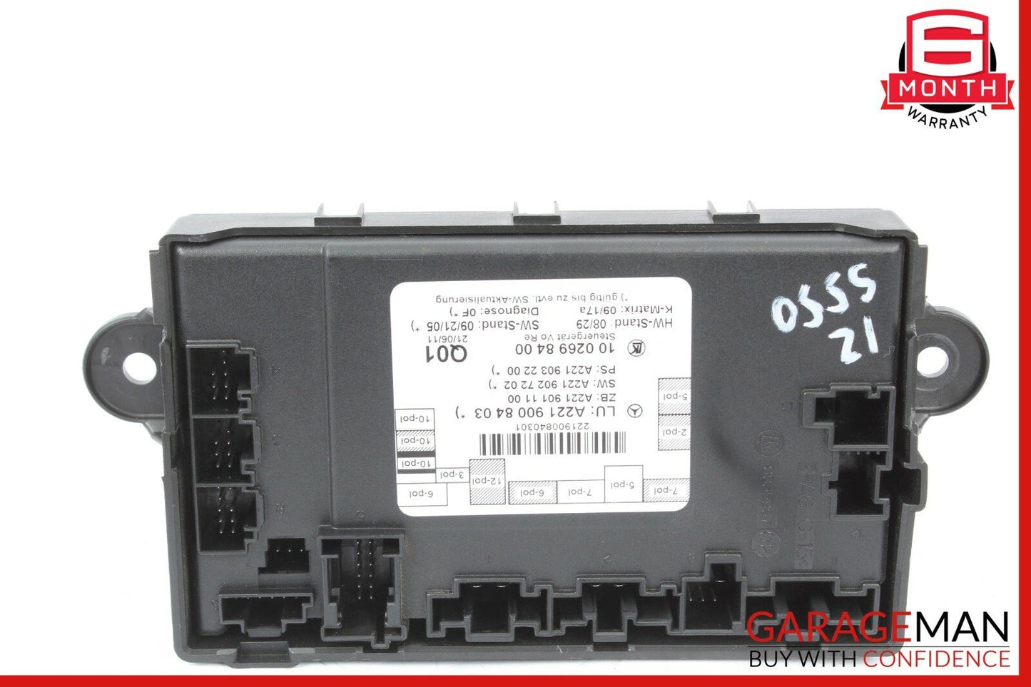 10-13 Mercedes W221 S400 S550 S63 Front Right Passenger Door Control Module Unit