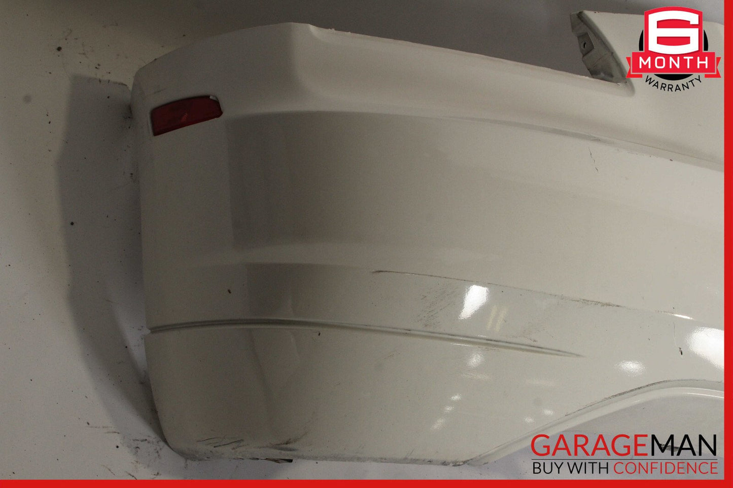 04-08 Chrysler Crossfire Rear Bumper Cover Panel White OEM