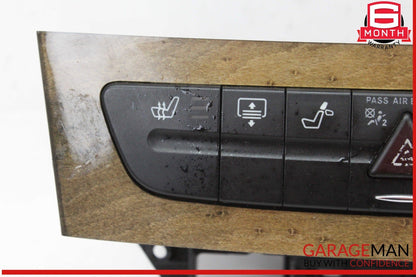 03-09 Mercedes W211 E350 E500 CLS500 Hazard Switch Control Panel 2116800552 OEM