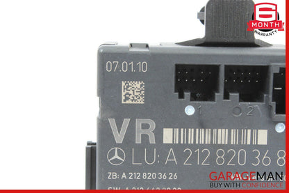 08-18 Mercedes W212 E350 C300 E400 Front Right Side Door Control Module OEM