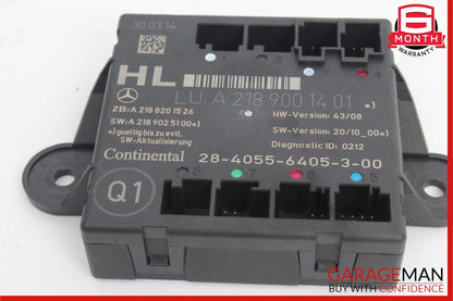 08-14 Mercedes W204 C300 C350 Front Left Door Control Module 2189001401 OEM