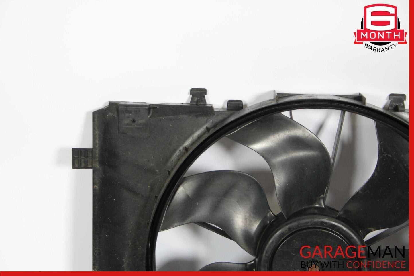 08-18 Mercedes E350 GLK350 SLK350 Engine Radiator Cooling Fan Motor Shroud Assy