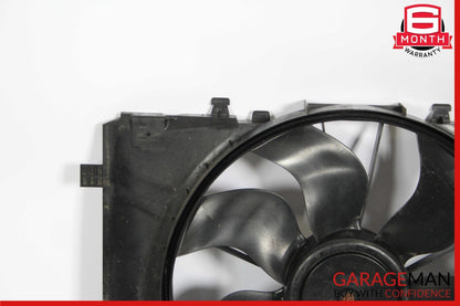 08-18 Mercedes E350 GLK350 SLK350 Engine Radiator Cooling Fan Motor Shroud Assy