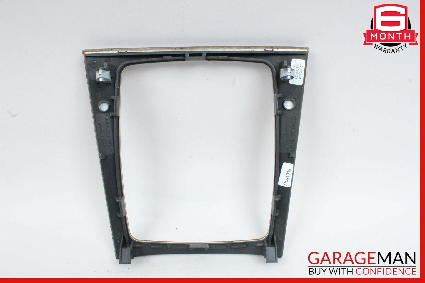 08-15 Mercedes W204 C300 C350 Center Console Shift Shifter Bezel Trim Cover Wood