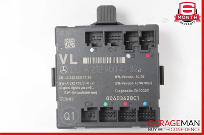 08-18 Mercedes W212 E350 SLK350 E400 Front Left Side Door Control Module OEM